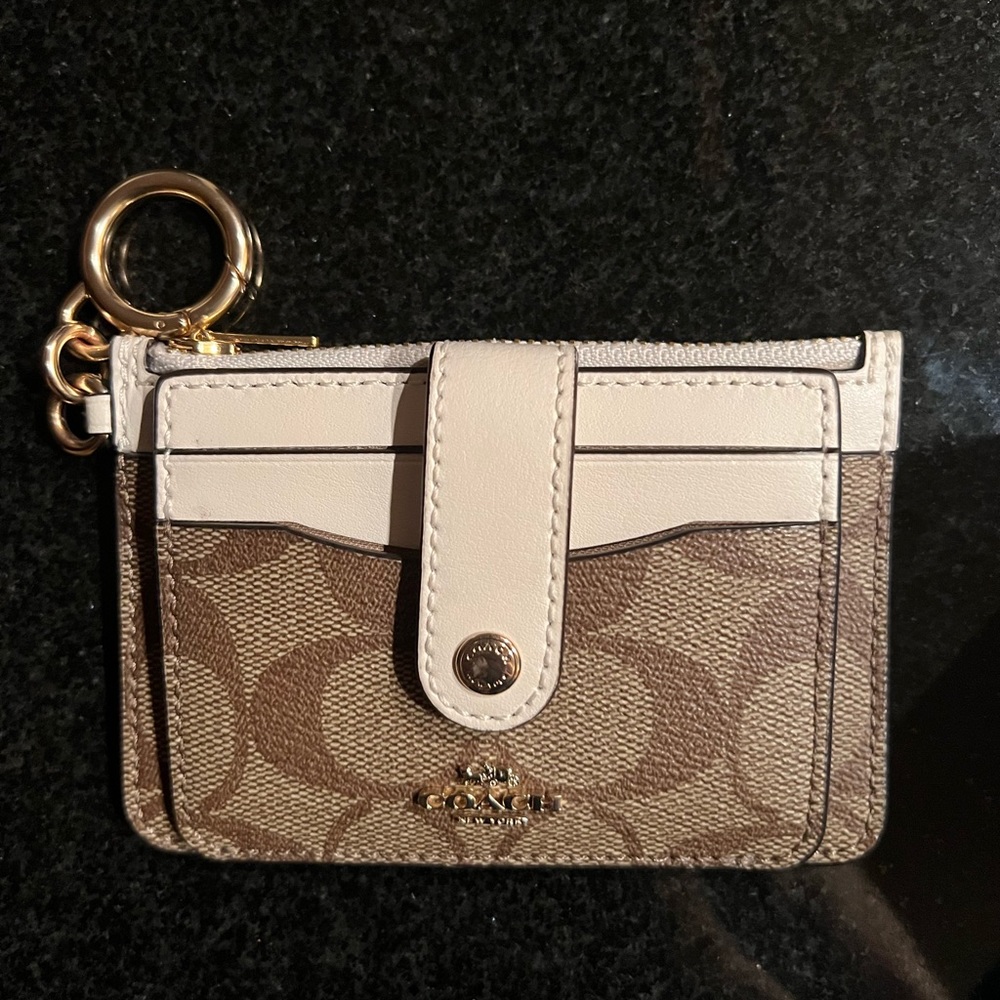 Coach Attachment Card Case